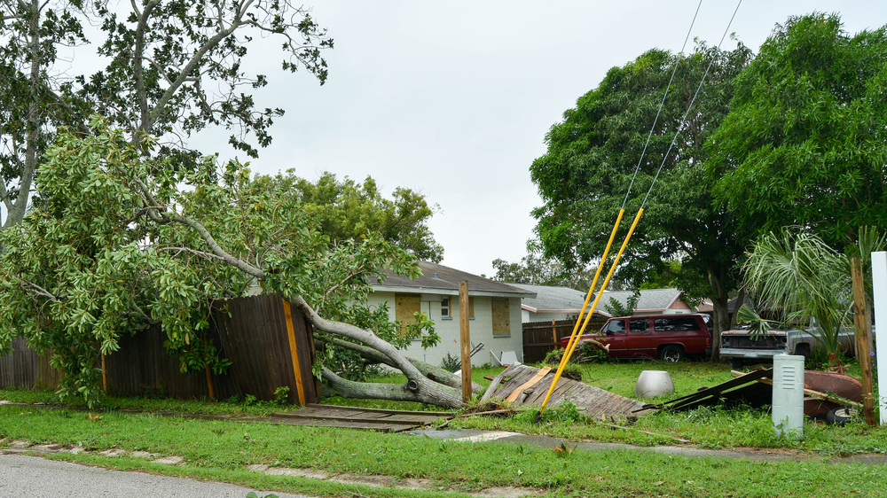 damage from hurricane